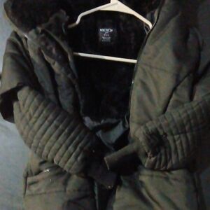 XOXO M BLACK Quilted Jacket
